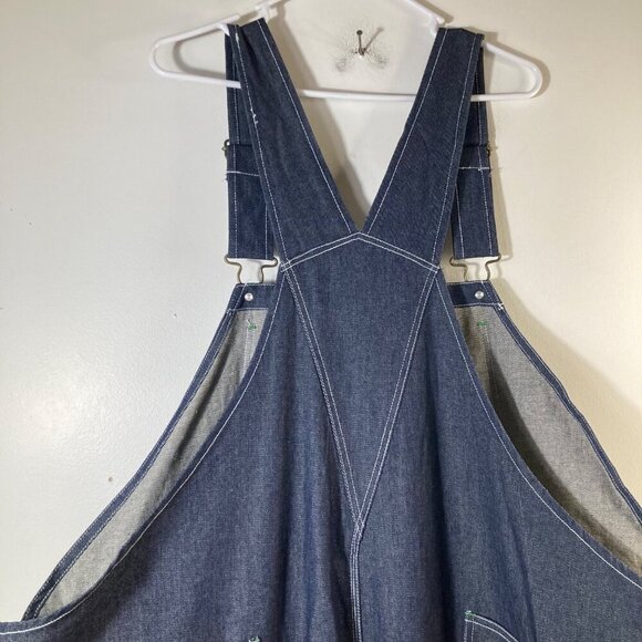 Mens Liberty Blues Denim Overalls Blue 54 x 38 Cotton #1 - Picture 5 of 9
